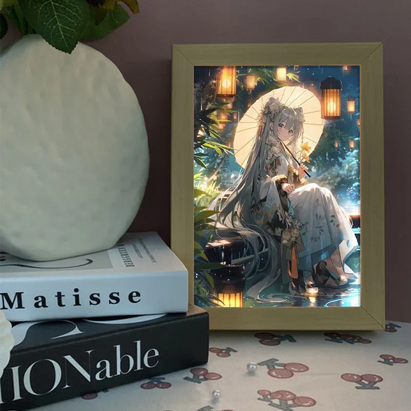 Lighting Decor Photos - Seria Hatsune Miku Malowanie światłem Dekoracja
