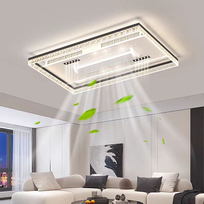 Decor Lighting Ceiling Fans - Nowy Niewidoczny Wentylator Bezłopatkowy Lampa Luksusowa