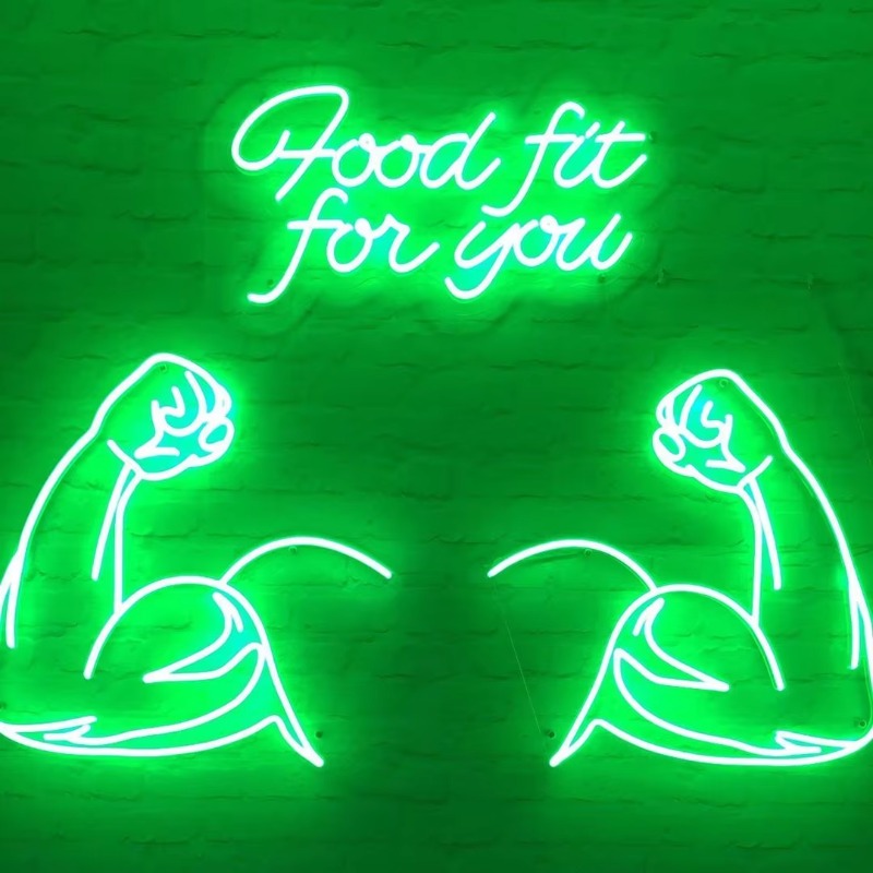 Neon Sign Custom Led - Spersonalizowane neonowe oświetlenie LED do salonu