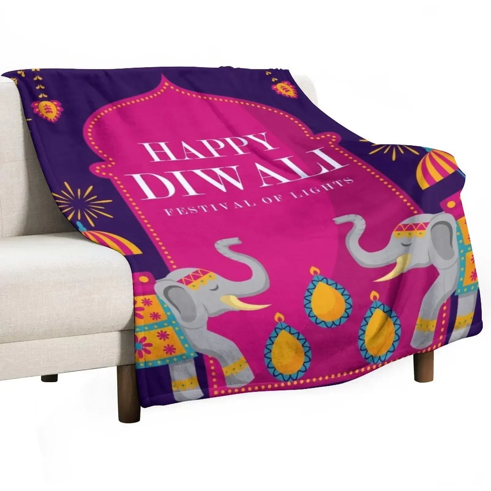 Lighting Decoration Ideas For Home - Szczęśliwego Diwali - Festiwal Świateł Koc