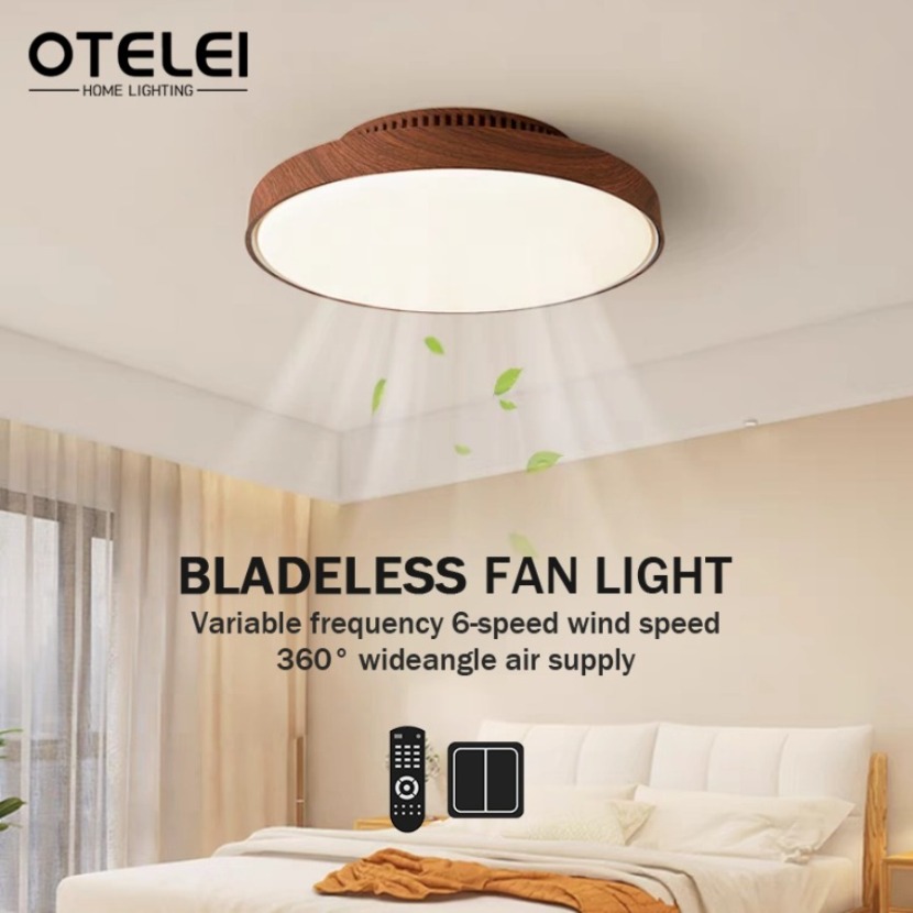 Decor Lighting Ceiling Fans - Nowy Niewidoczny Bezłopatkowy Wentylator Sufitowy z