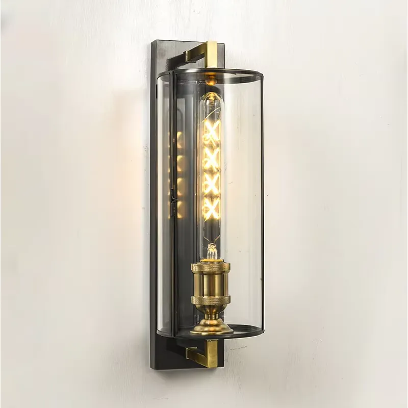 Kitchen Decor Lighting - Nowoczesne złote cylindryczne lampy wiszące LED