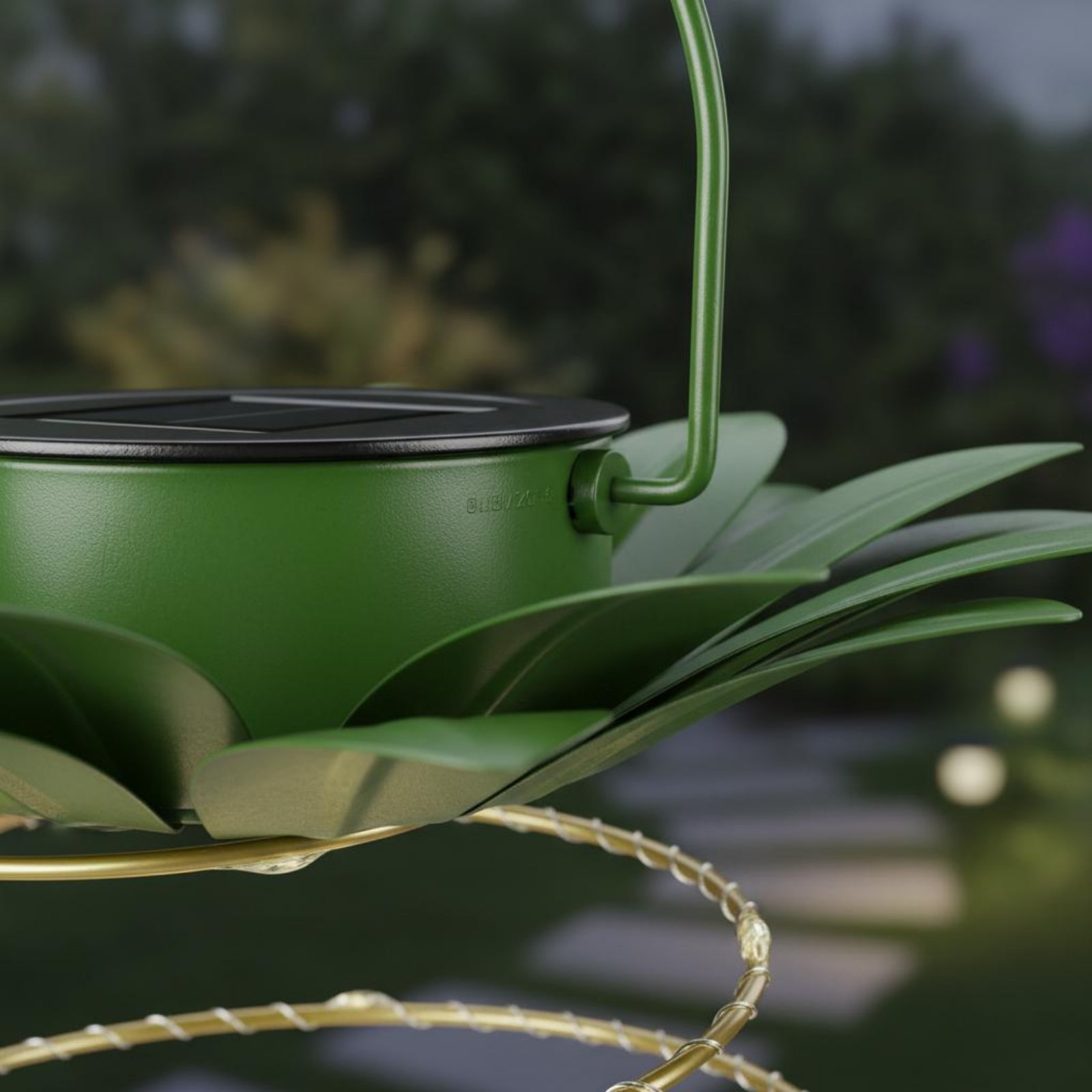 Garden Lighting Decor - 2 sztuki Solarnych Lamp Ananasowych Wodoodpornych