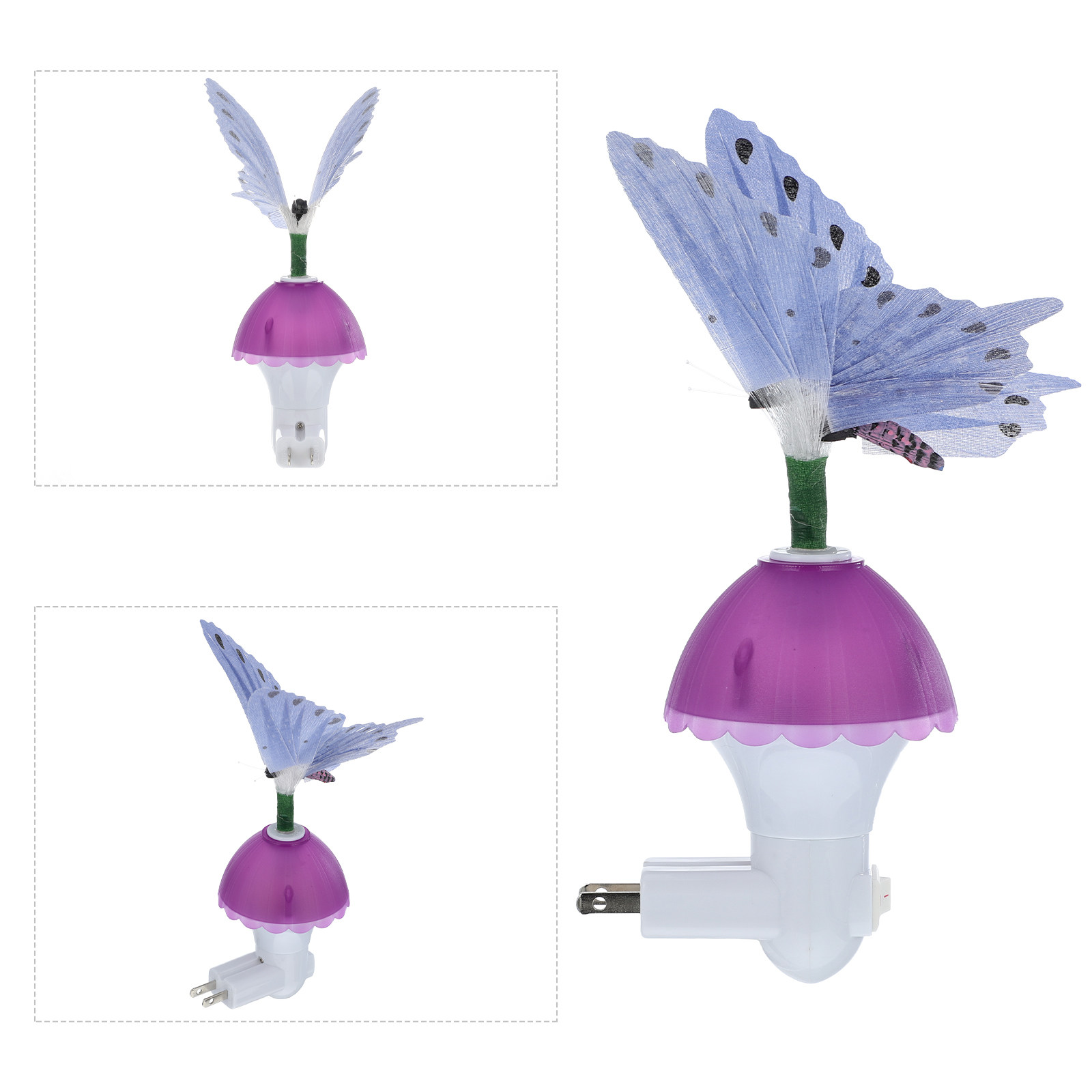 Lighting Decoration Ideas For Home - Lampa nocna w kształcie motyli, 3D,
