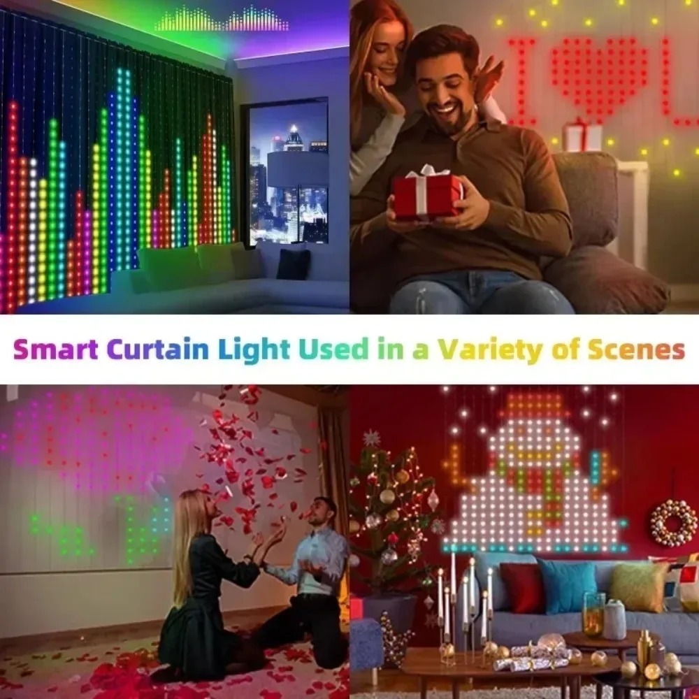 Zewnętrzne LED-owe zasłony świ – Garden Lighting Decor recenzja i cena