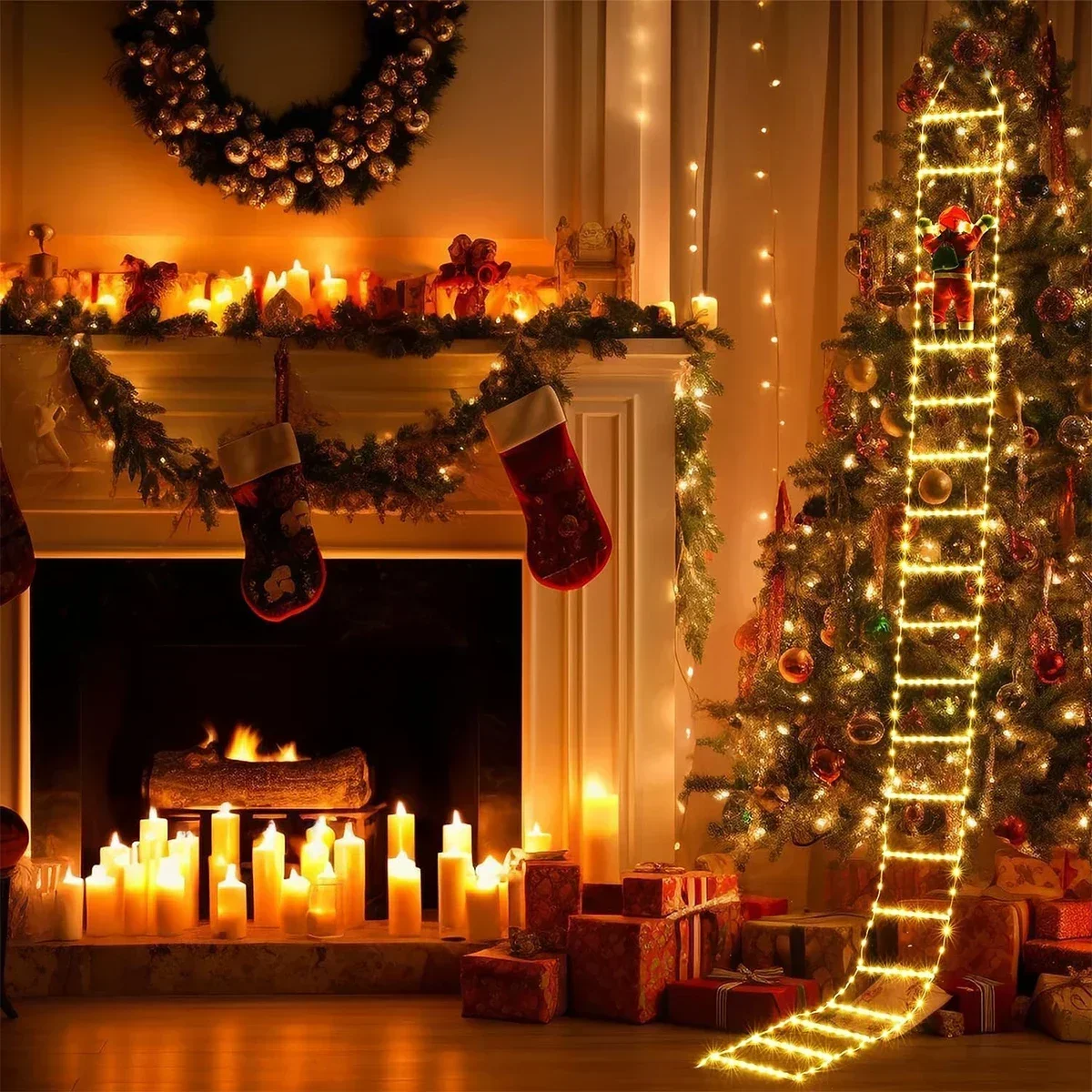 Lampka drabinowa LED dla Święt – Home Decor Lighting Tree recenzja i cena