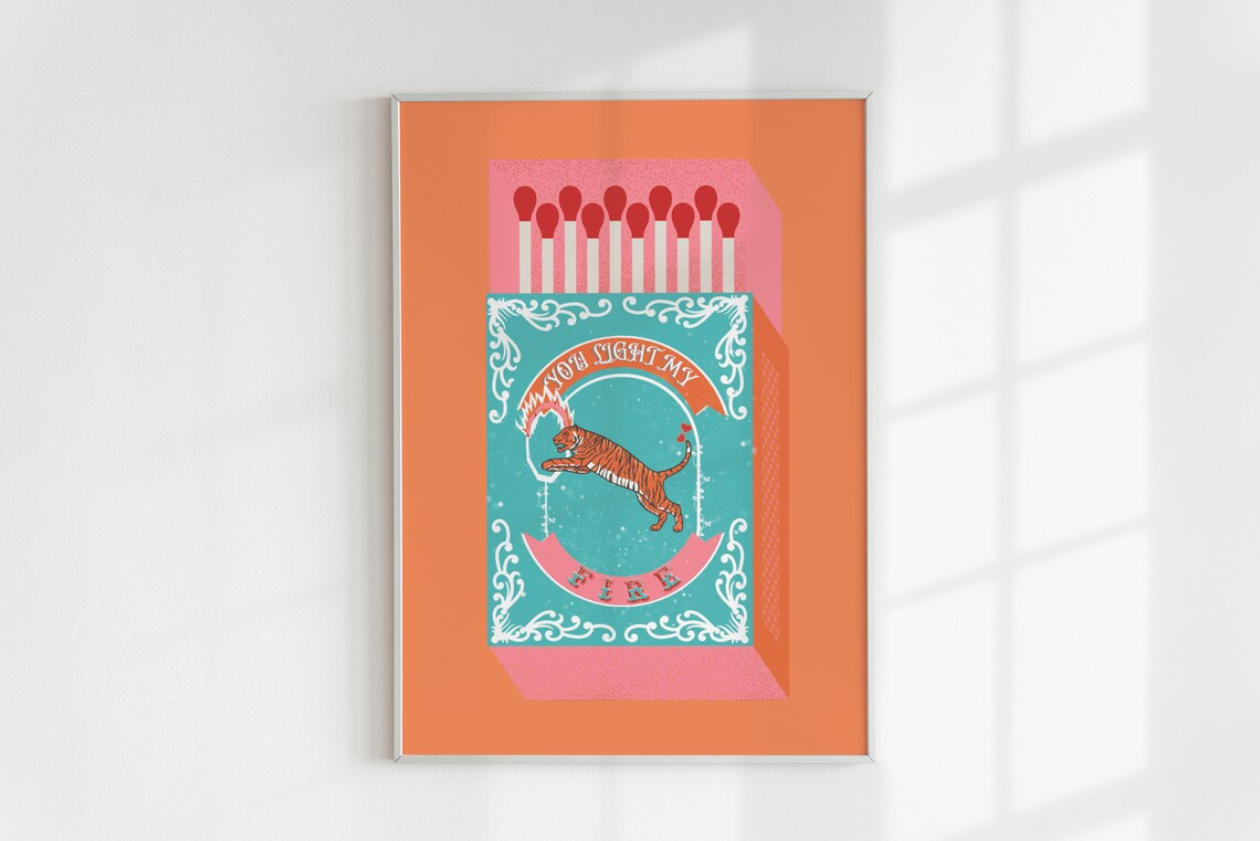 You Light My Fire Orange Match – Kitchen Decor Lighting recenzja i cena