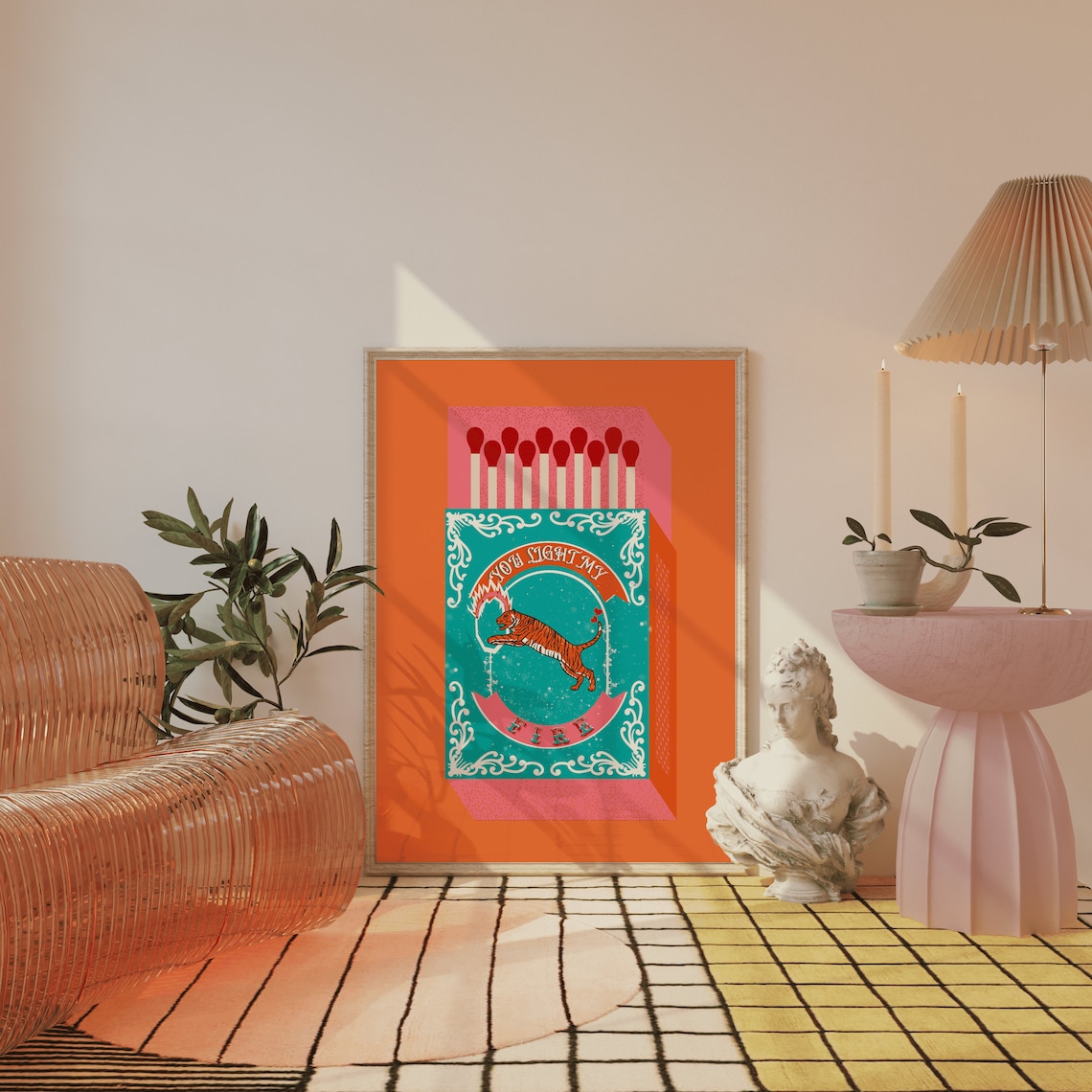 You Light My Fire Orange Match – Kitchen Decor Lighting recenzja i cena