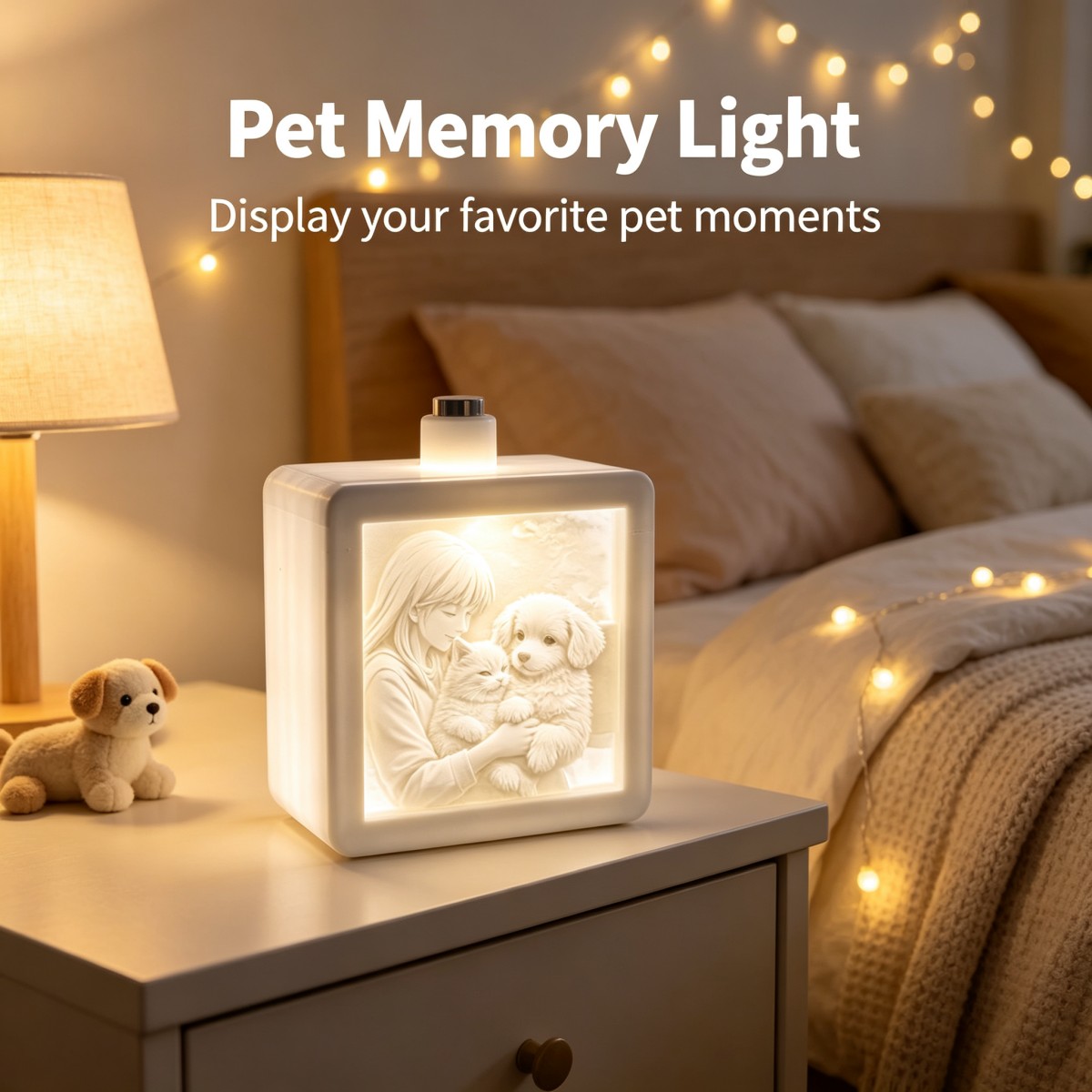 Spersonalizowana lampka nocna  – Lighting Decor Photos recenzja i cena