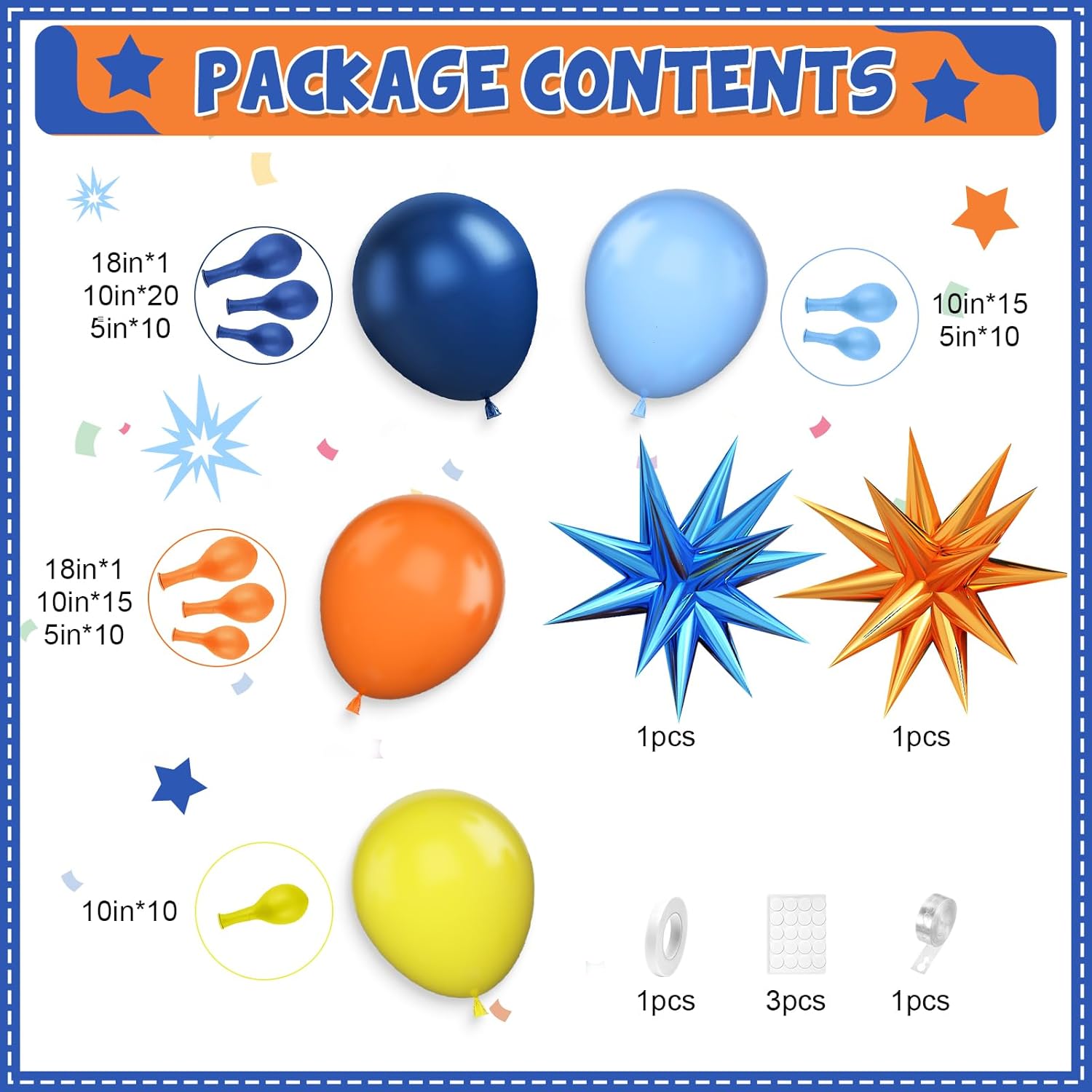 Zestaw łuk balonowy Fantasy, p – Orange Lighting Decor recenzja i cena