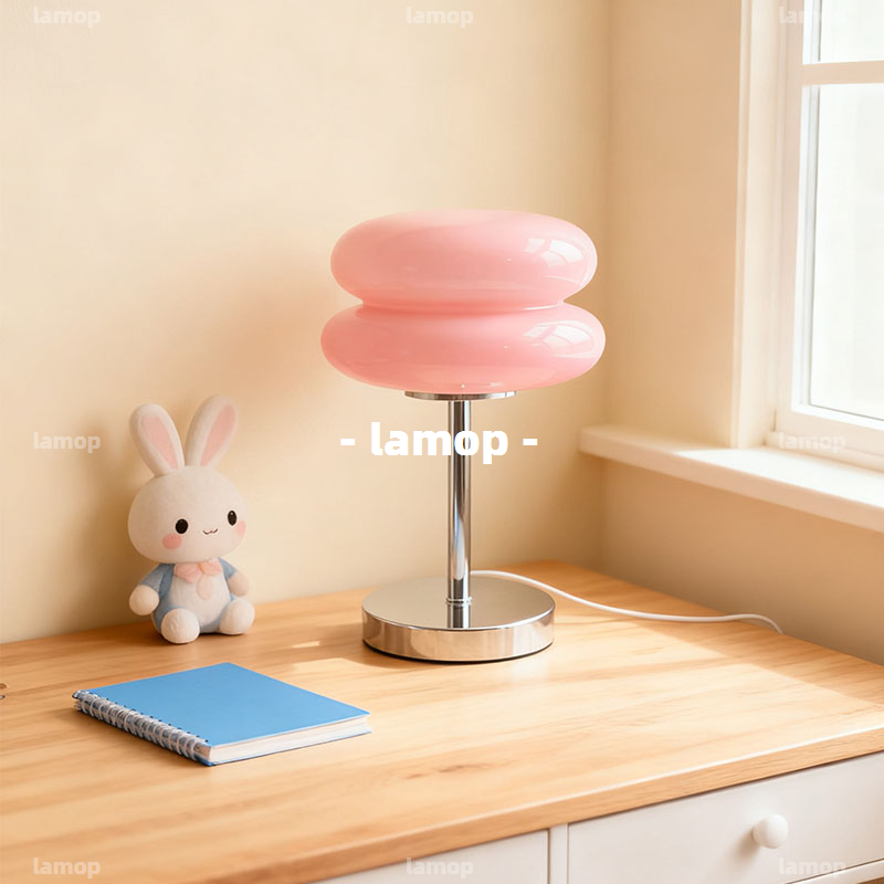 Kremowa retro lampka nocna w s – Decor Lighting Table Lamps recenzja i cena