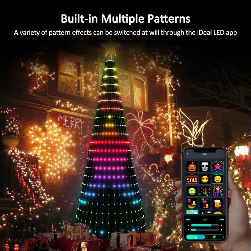 Świąteczne lampki choinkowe w  – Home Decor Lighting Tree recenzja i cena