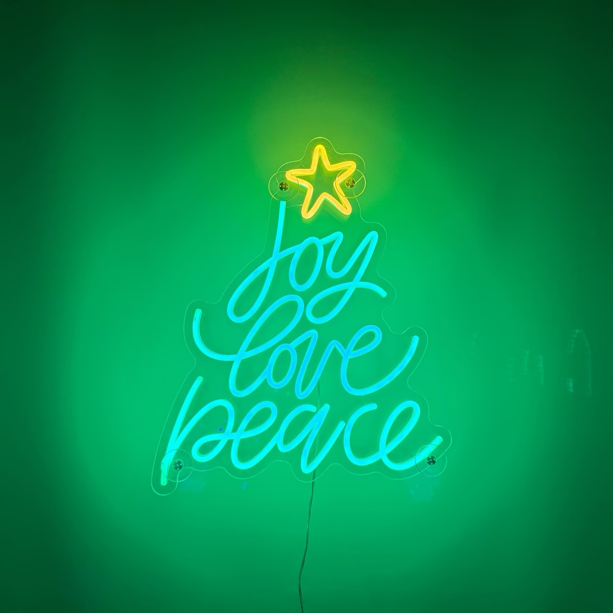 Neonowa tabliczka „Radość, Mił – Lighting Decoration Ideas For Home recenzja i cena