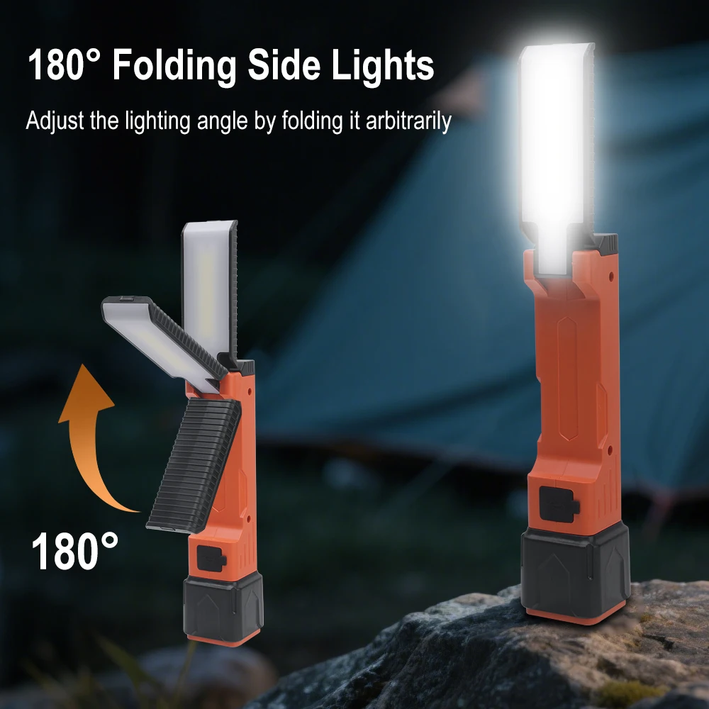 BORUiT 300LM LED Latarka Roboc – Orange Lighting Decor recenzja i cena