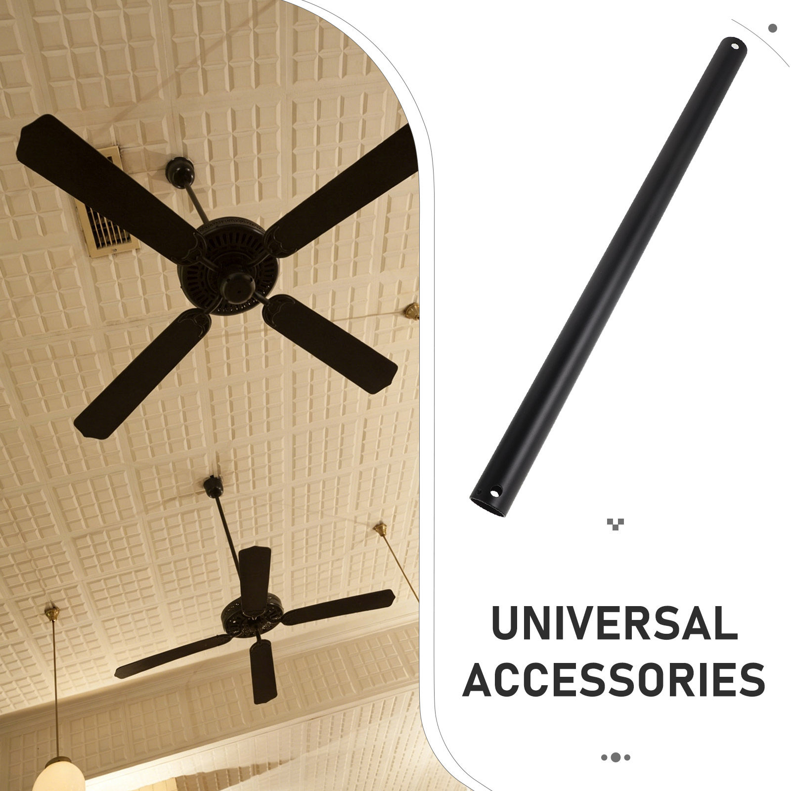 18-calowy pręt przedłużający d – Decor Lighting Ceiling Fans recenzja i cena