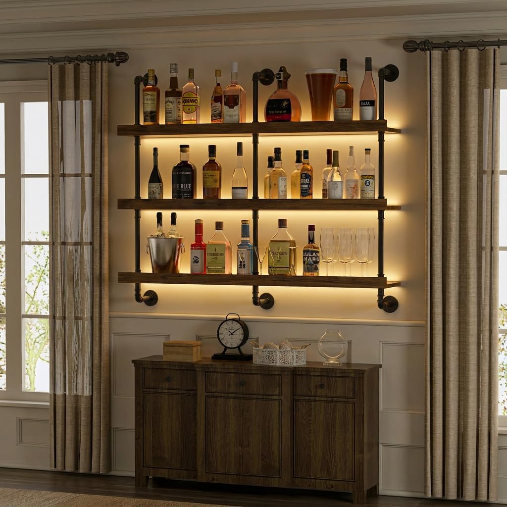 Półka na wino do montażu na śc – Kitchen Decor Lighting recenzja i cena