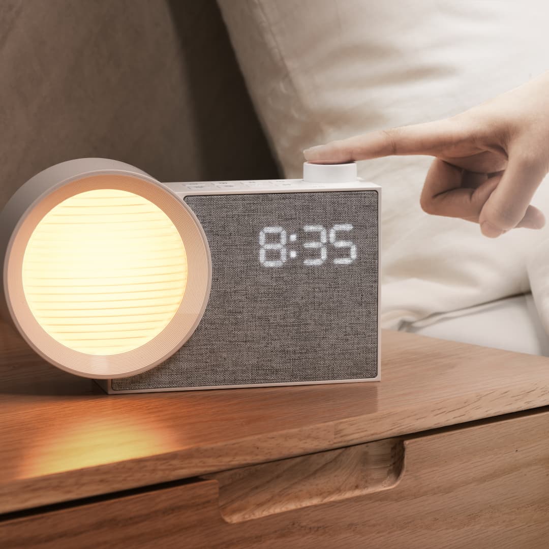 WILIT LED Lampka Nocna Budzik  – Room Lighting Bedroom Decor recenzja i cena