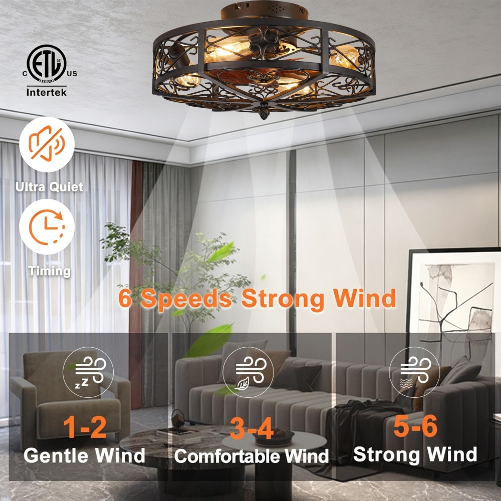20-calowy wentylator sufitowy  – Decor Lighting Ceiling Fans recenzja i cena