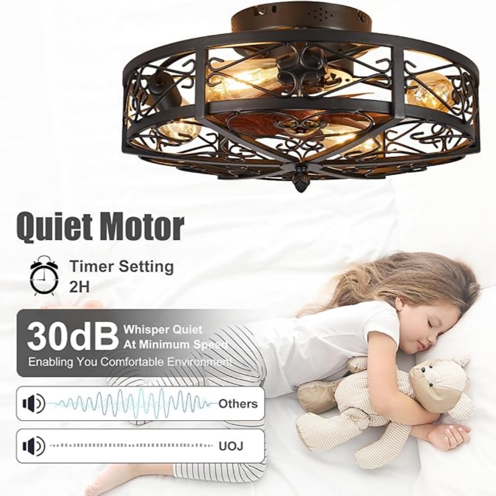 20-calowy wentylator sufitowy  – Decor Lighting Ceiling Fans recenzja i cena